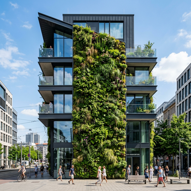 Jardines verticales: integrando la naturaleza en la arquitectura urbana